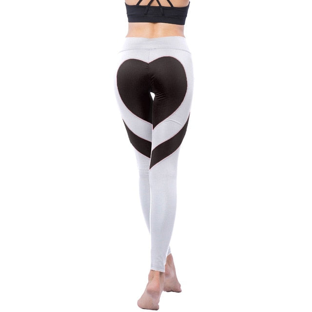Sexy Heart Workout & Yoga Leggings