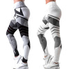 Image of Geometric High Waist Dry Fit Workout Leggings