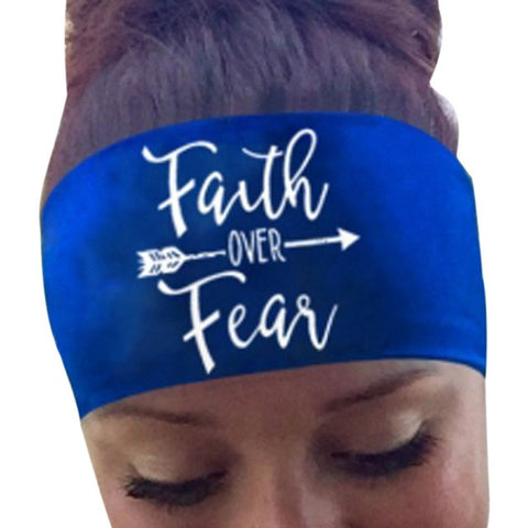 Hair & Sweatband - Faith Over Fear